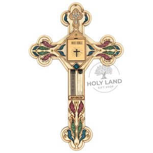 
                  
                    Load image into Gallery viewer, Holy Land Apostle’s Cross Wall Hanging
                  
                