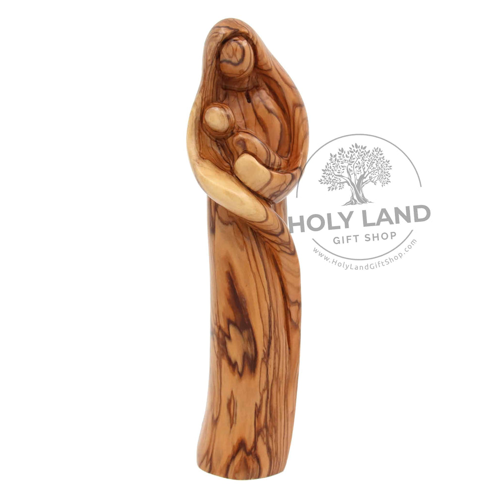 Madonna and Child - Mary with Baby Jesus Olive Wood Statue