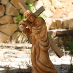 Olive Wood Carving of Lord Jesus Holy Land Gift Shop