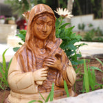Olive Wood Bust of St Teresa Holy Land Gift Shop