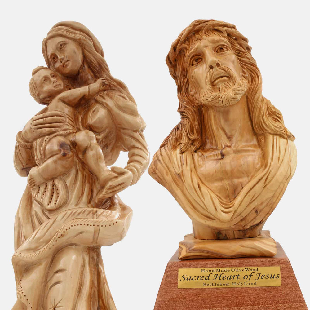 Olive Wood Statues & Figures Holy Land Gift Shop