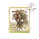 Fashion Bethlehem Olive Wood Pendant on Cord