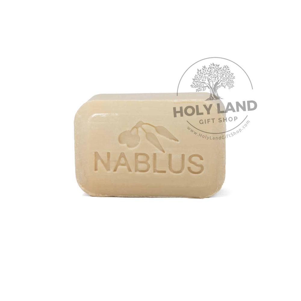 Olive Oil Organic Handmade Soap for All Skin Types from the Holy Land Front View