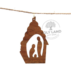 
                  
                    Load image into Gallery viewer, Holy Land Olive Wood Christmas Ornament Set Nativity
                  
                