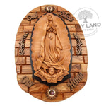 Our Lady of Guadalupe Holy Land Home Wall Plaque