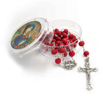 Rose Scented Olive Wood Rosary from the Holy Land