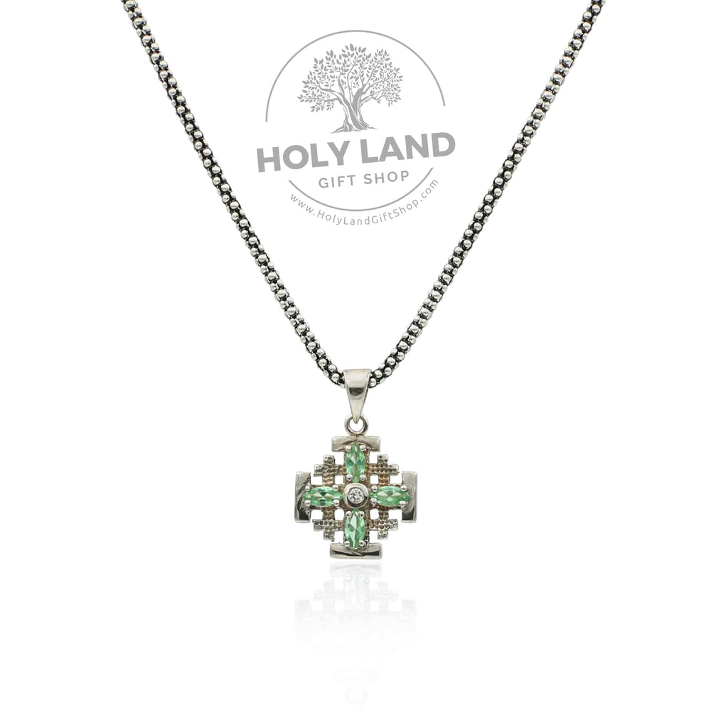 Handmade Aleppo Jerusalem Cross Bracelet - Holy Land Gift Shop