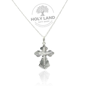 Holy Land Sterling Silver Cross Pendant - Holy Land Gift Shop